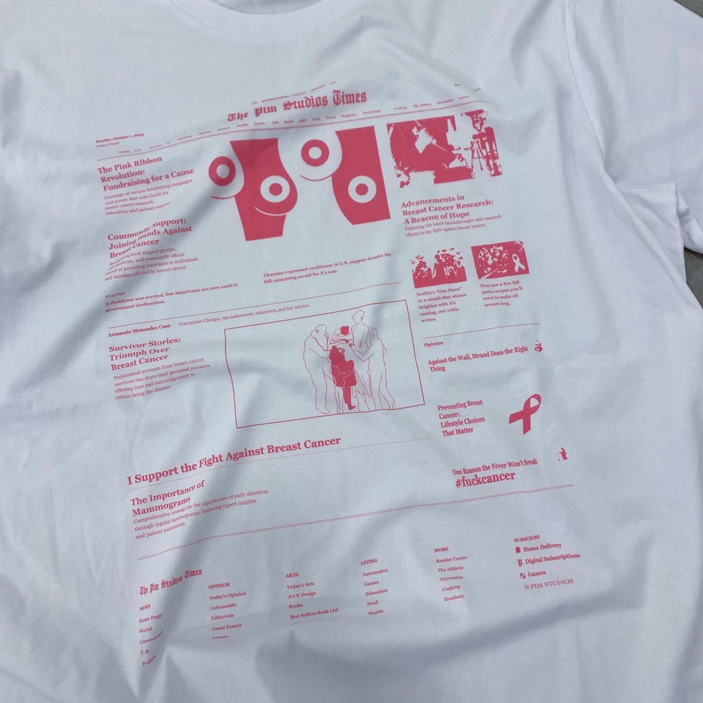 Pink Ribbon Tee