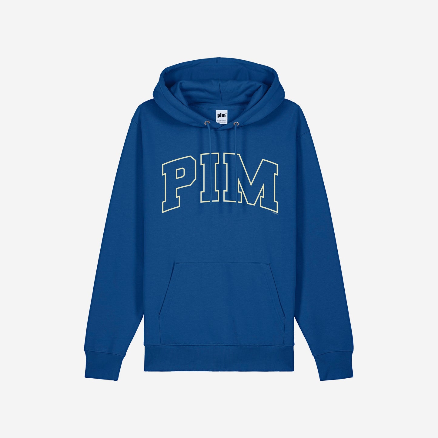 Pim College Hoodie - Royal/Cream