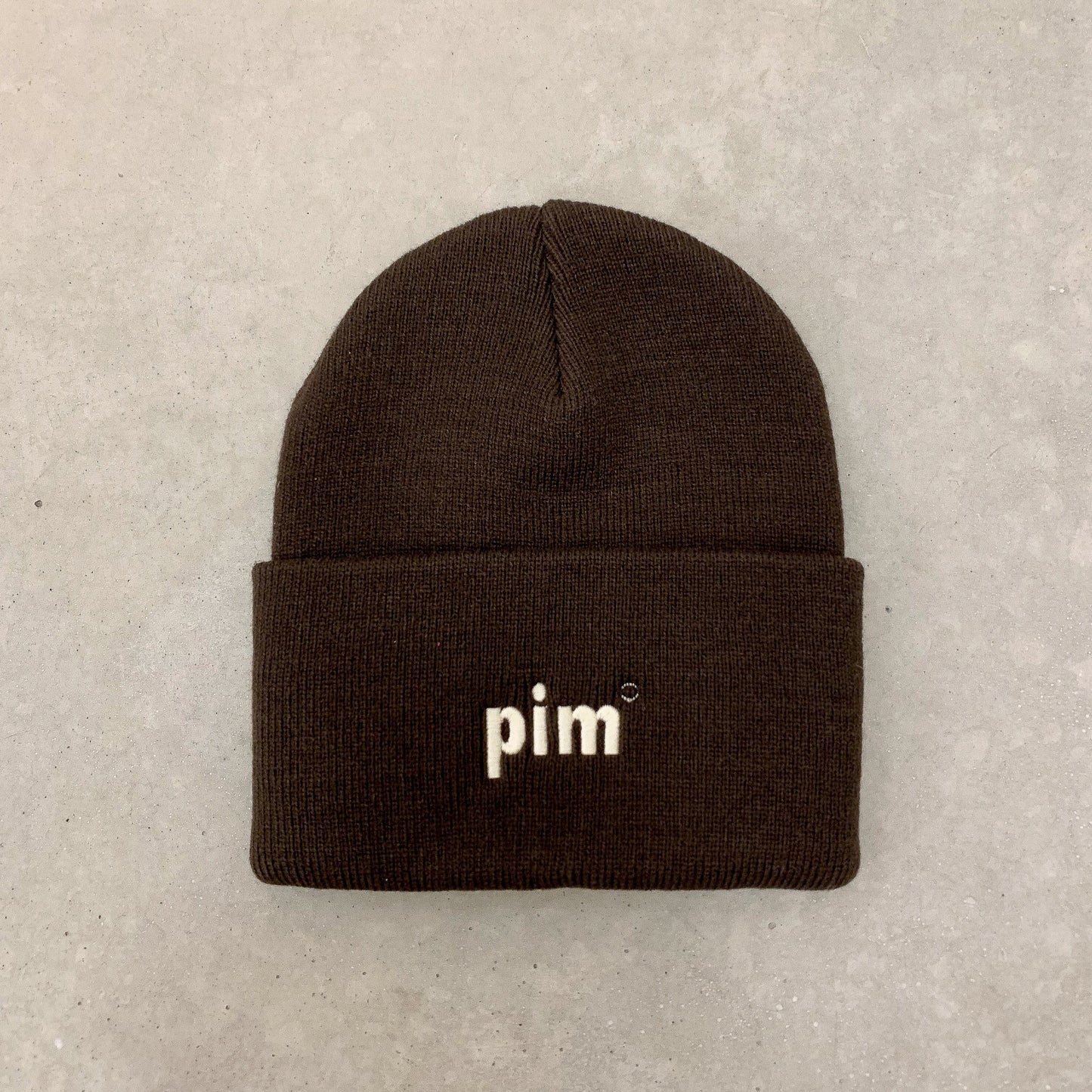 Pim & Carhartt WIP Watch Hat - Chocolate Brown