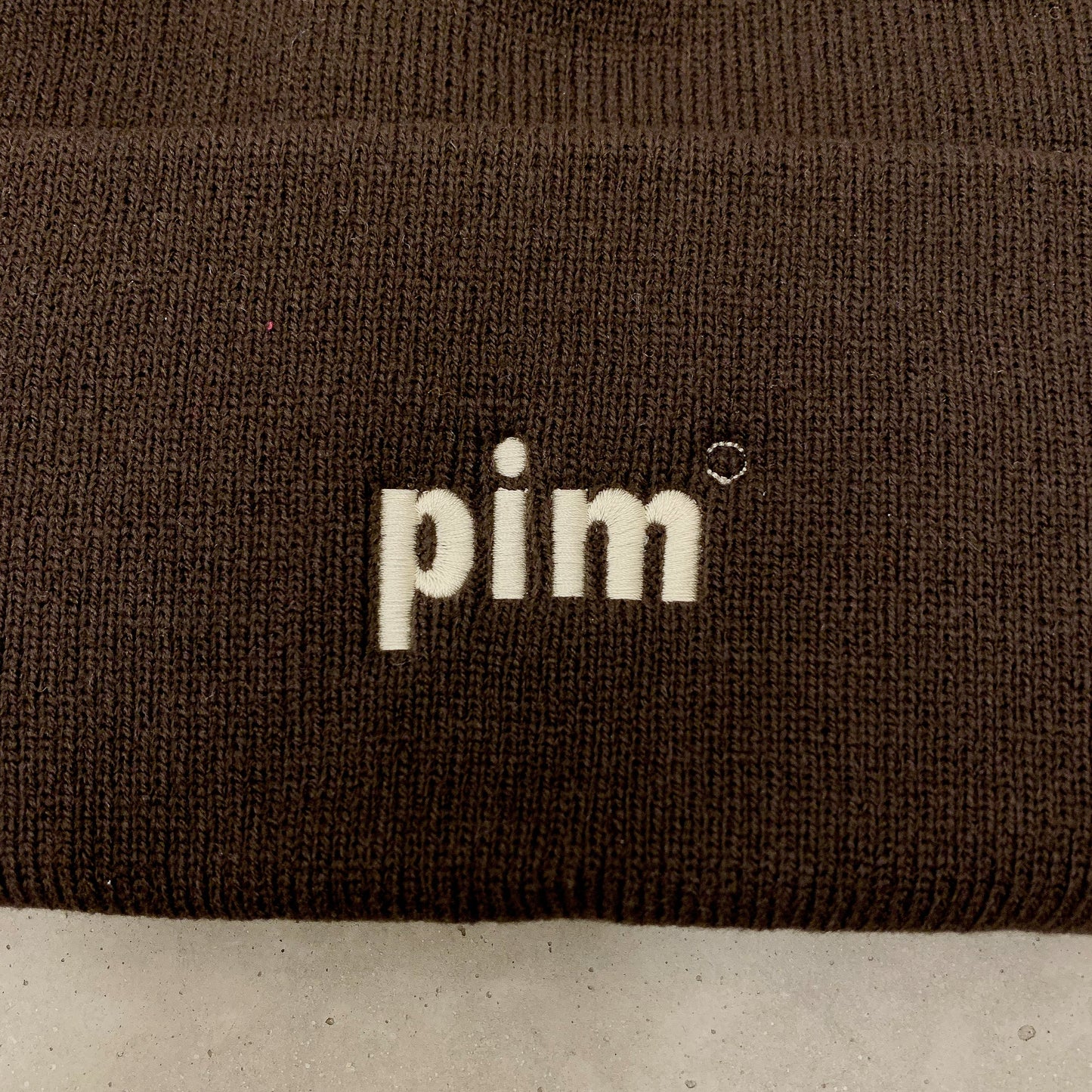 Pim & Carhartt WIP Watch Hat - Chocolate Brown