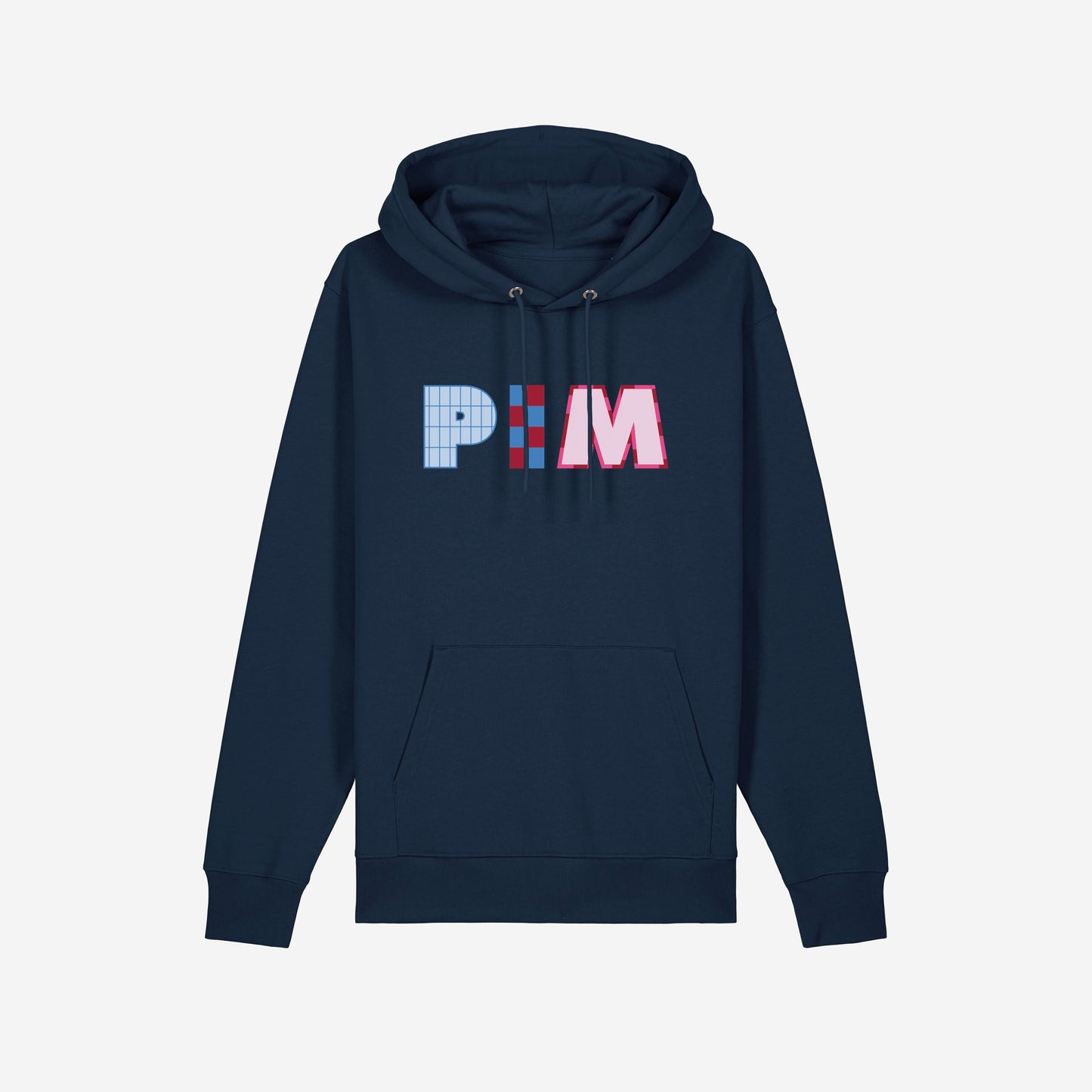 Pim Multicolour Hoodie - Navy