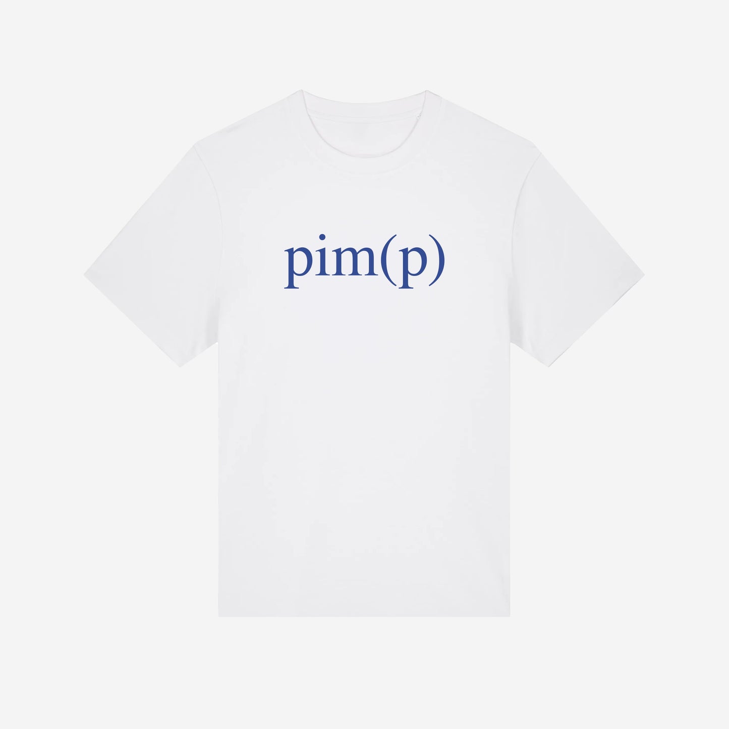 pim(p) Singlestitch Tee - White/Royal
