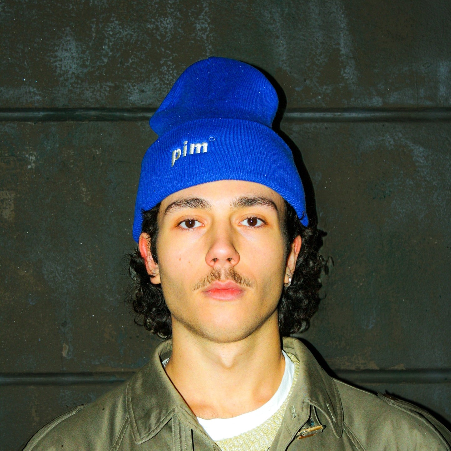 Pim & Carhartt WIP Watch Hat - Bright Blue