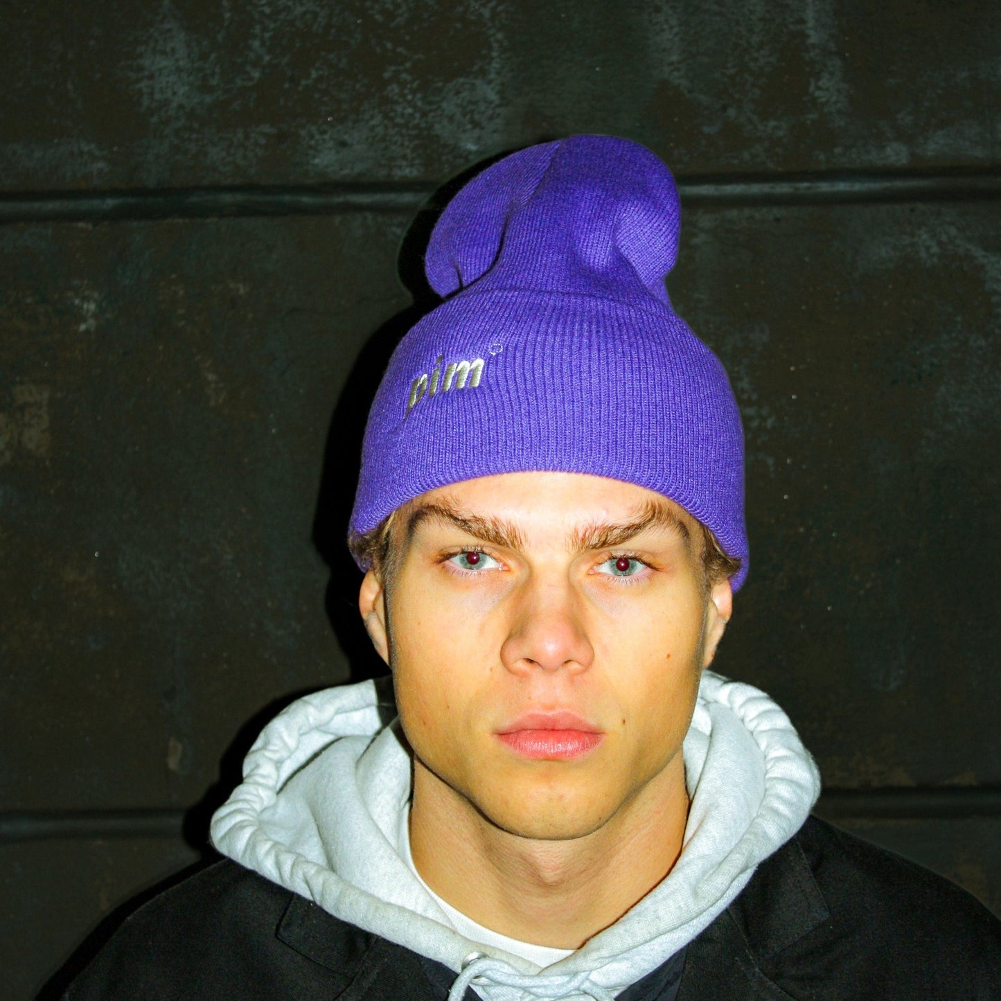 Pim & Carhartt WIP Watch Hat - Purple