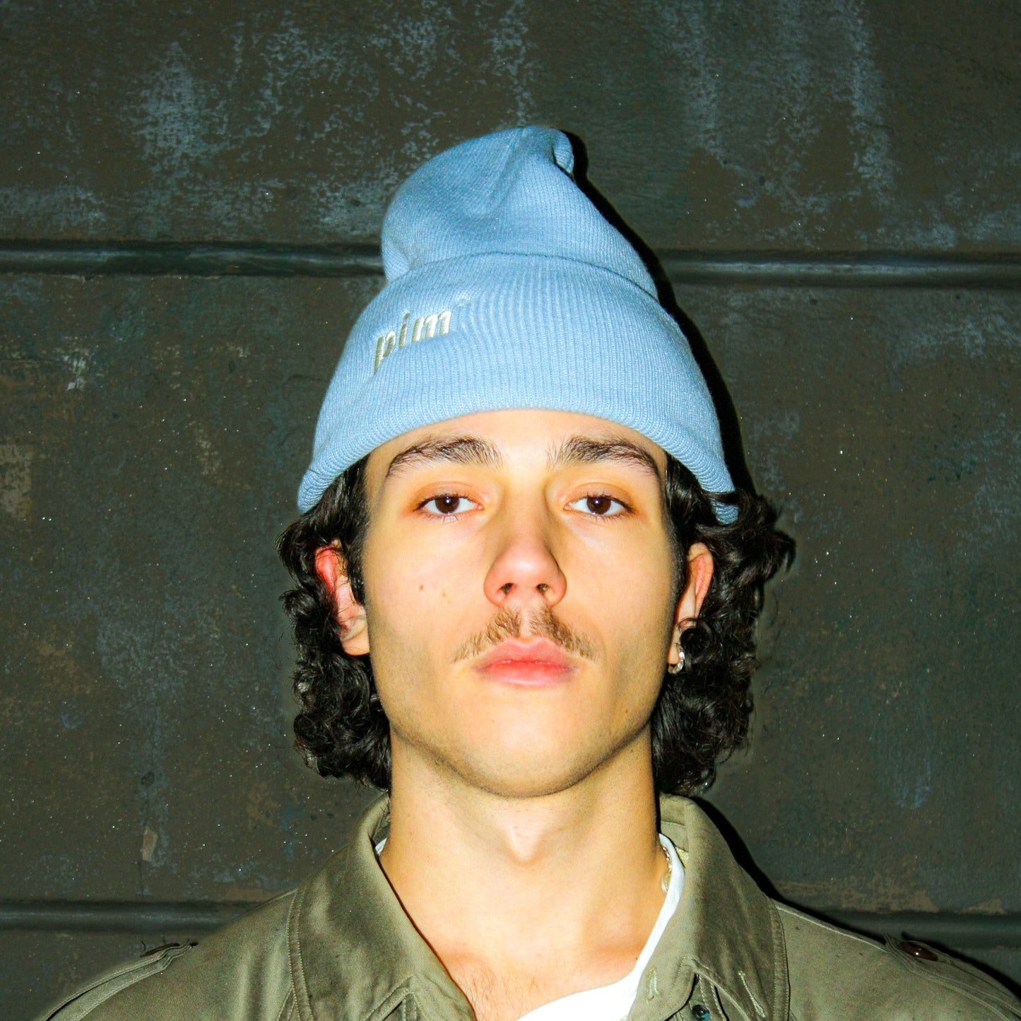 Pim & Carhartt WIP Watch Hat - Baby Blue