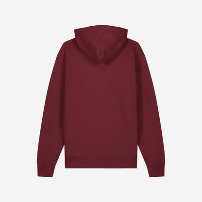 Pim College Hoodie - Burgundy/Red