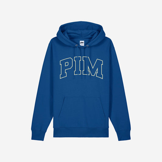 Pim College Hoodie - Royal/Cream