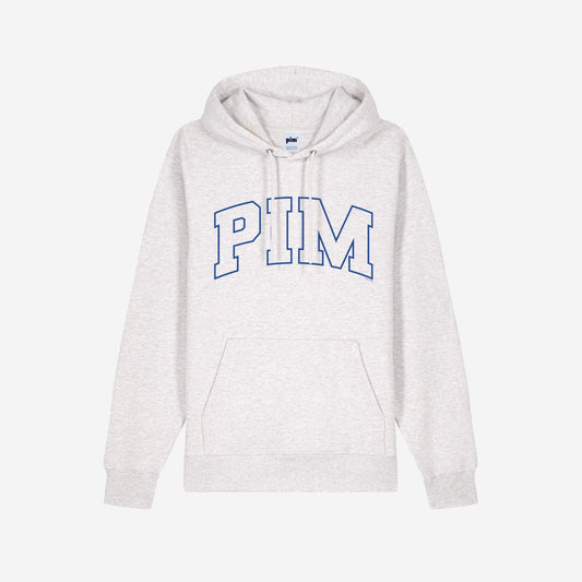 Pim College Hoodie - Ash/Royal