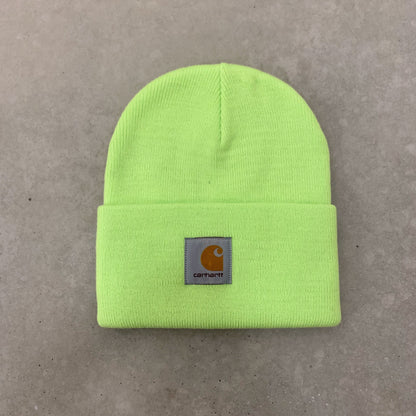 Pim & Carhartt WIP Watch Hat - Neon Green