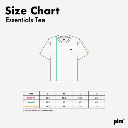 Pim Essentials Tee - White