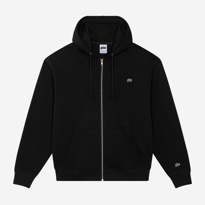 Pim Essentials Zip-Hoodie - Black